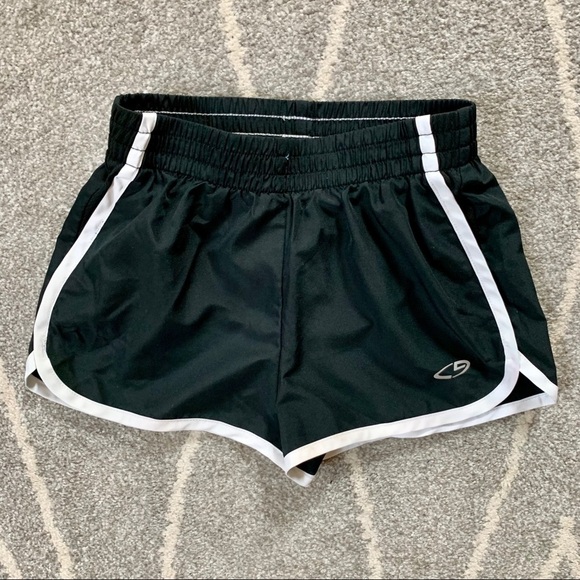 Champion Other - Champion Black Lined Nylon Athletic Shorts (S)6-6X